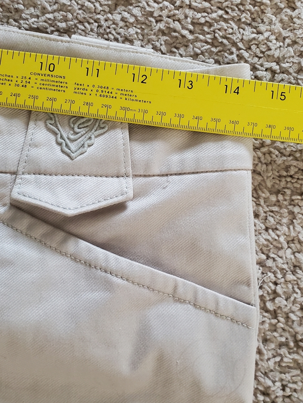 Gucci Cream Beige Trousers Size 38 Designer Pants - Picture 5 of 14
